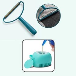 Rimozione peli di animali domestici con spazzola da bagno per cani Rasatura del cappotto Raschietto per peli di animali domestici Rimozione peli galleggiante Rimozione peli di cani gatti