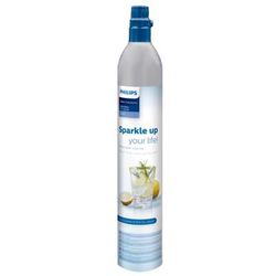 Bombola Philips Co2 da 425 gr - Ricaricabile Nuova Philips Water (Compatibile: Soda Stream Happy Frizz Imetec Gas-up)