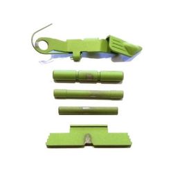 Centennial Defense Systems Lower Parts Kit for Gen 1-3 Glock 19 Serrated 2.5lb Mag Catch Spring 5lb Trigger Spring Zombie Green 50135