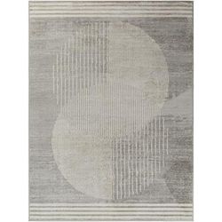 Tappeto Scandinavo Moderno Grigio/Beige 200x275