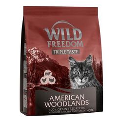 3 x 400g Adult "Spirit of America" Wild Freedom Dry Cat Food