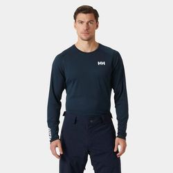Helly Hansen Men's Lifa Active Crew Warm Base Layer Navy L