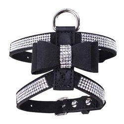 Prodotti per cani Conigli Prodotti per gatti Pettorine Gilè Gilè regolabile flessibile Esterno Marcia Strass 1 pc