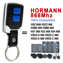 HÖRMANN HSE2 HSE4 HS4 HS2 HSM2 HSM4 HSZ2 HSP4 HSD2-A Remote Control Garage Door Opener 868mhz Pilot Hormann