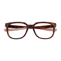 Female s square Tortoise Plastic Prescription eyeglasses - Eyebuydirect s Oxygen