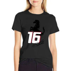 Charles Leclerc 16 - F1 2022 T-Shirt haut d'été femme mignon hauts femme vêtements