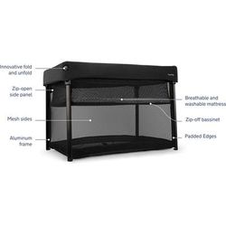 Nuna PAAL Travel Cot + Playard - Caviar