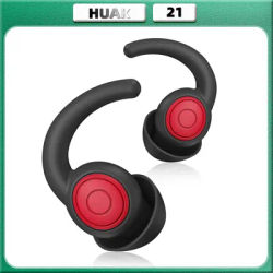 HUAK Ear Plugs for Sleeping - Noise Reduction Soft Silicone Earplugs,Reusable Hearing Protection for Noise Sensitivity Travel