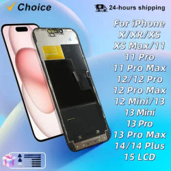 Choice For iPhone 12 Pro Max 13 14 Plus 15 PRO Display Digitzer OLED For X XS 11 12 13 Pro MAX 12