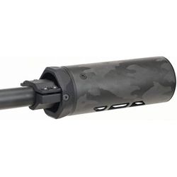 MODTAC Precision Rifle Suppressor Shield .900in Barrel Diameter Natural/Clear Coat Carbon Fiber 7.5in 18B-018-900-75-N