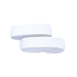 buttinette Ruban scratch, autocollant, blanc, largeur : 2 cm