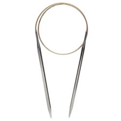 addi Aiguilles circulaires, laiton, 60 cm