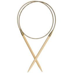 addi Aiguilles circulaires, bambou, 80 cm