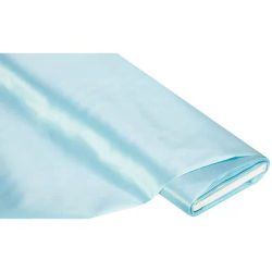 Tissu satin uni "Gala", bleu clair