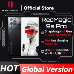 RedMagic 9s Pro 5G Global Version Gaming Phone 6.8" Snapdragon 8 Gen 3 Leading Version 6500mAh 80W Charge 50MP NFC