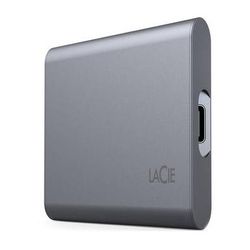 LaCie 1TB Mobile SSD Secure External Drive (Space Gray) STKH1000800