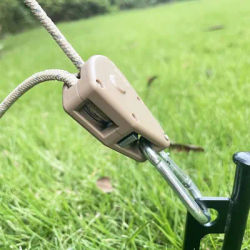 2/4/6pcs Reflective Wind Rope Camping Tent Rope Tie Down Fastener Fixed Buckle Pulley Tensioner Ratchet Hangers Awning Outdoor