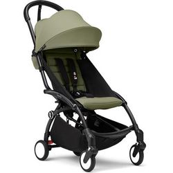 Stokke YOYO3 Ultra Compact 6+ Stroller (One Box) - Black / Olive