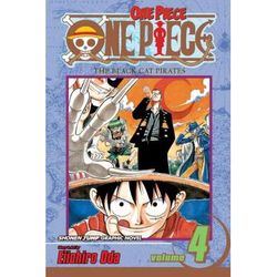One Piece, Vol. 4: The Black Cat Pirates (paperback) - by Eiichiro Oda