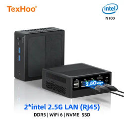New 12Th Gen Mini Pc Windows11 Intel N100 Processor 8Gb Ddr5 4800Mhz 256Gb Pocket 12V Dual Lan Mini Computer