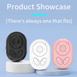 Le plus récent pour Tiktok Photo brosse vidéo Bluetooth télécommande cliquez sur la nouvelle Page tournant téléphone portable Bluetooth retardateur