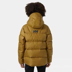 Helly Hansen Juniors’ Isfjord Down Winter Jacket 2.0 Brown 12