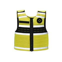 Ace Link Armor High Visibility Vest Carrier Yellow Small B-CR-HIVIS-YEL-1-S