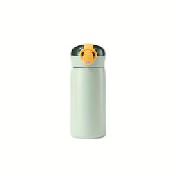 TEMU 1pc 320ml/10oz Water Bottle, Vacuum Insulated Stainless Steel Water With Straw, Leak Proof, Double Walled Travel Thermo Mug, Metacanteen, Hot Cold Water Bottles