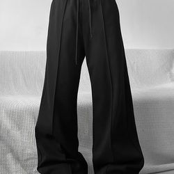 TEMU Men' Loose-fitting Athletic Long Pants