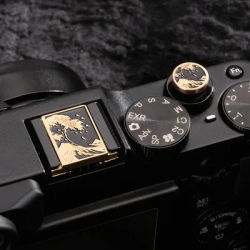 The Great Wave off Kanagawa Camera Hot Shoe Cover Protector Cover For Canon R5 Mark II Fujifilm XT50