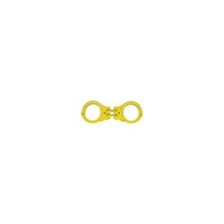 Peerless Handcuff 850 - Hinged Cuff - Yellow 4703Y