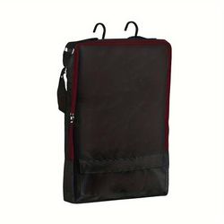 TEMU Equestrian Tack Storage Bag - Polyester Horse Gear Organizer With Multiple Compartments And Hanging Option