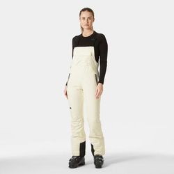 Helly Hansen Women's Legendary Insulated Ski Bib Trousers Beige L