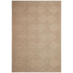 Soleil Maize Indoor/Outdoor Area Rug Aqua by Brylane Home in Natural (Size 1'11"X7'6")