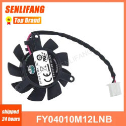 Genuine new for FY04010M12LNB DC 12V 0.20A 37x37mm Server Cooler fan