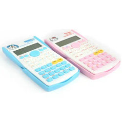 Kawaii Hello Kitty Home Office School Financial Accounting Tools Electronic calculator Desktop Slideshow Science Function Calcul