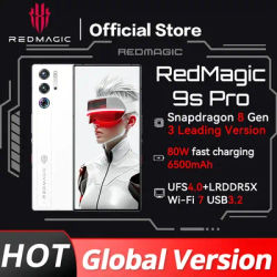 Global Version RedMagic 9s Pro 5G Gaming Phone 6.8" Snapdragon 8 Gen3 Leading Version 6500mAh 80W Charge 50MP NFC