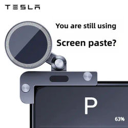 Applicable to model3/Y Tesla car mobile phone holder, magnetic 360 degree adjustable screen holder