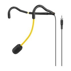 Sennheiser HT 747 Supercardioid Fitness Headset Microphone with Neckband (Yellow/Black HT 747 YELLOW