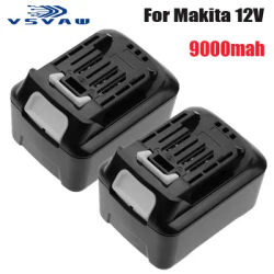 For Makita 12V 9000mAH Li-ion battery 197390-1 BL1015 1973901 BL1021B BL1041B BL1015B BL1020B BL1040B 197402 TD110D TD110DY1J