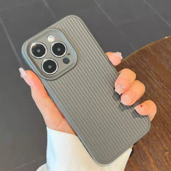 Luxury fine hole ultra-thin silicon phone case for iPhone 15 14 13 12 Pro Max candy color full