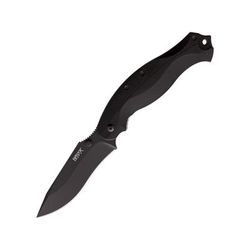 Fox Havoc Framelock Black Folding Knife 4" black Cerakote finish Bohler N690 stainless dro Black G10 handle 01FXHV02TIB