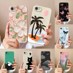 Candy Cover For iPhone 7 8 Plus iPhone SE X XR XS Max iPhone6 Phone Case Beach Sky Soft Liquid