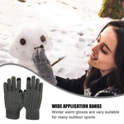 Gloves With Touchscreen Fingers Touchscreen Fingers Non Slip Winter Gloves Thickened Winter Gloves