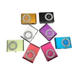 NEW Portable MP3 Player Mirror Metal Iron Mini Clip Card Student Sports Walkman High Quality Music