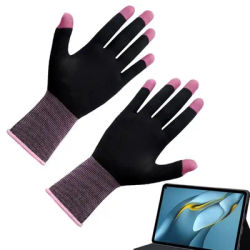 Cold Weather Gloves Touch Screen Gloves Touchscreen Gloves Warm Knit Full Finger Gloves For Cold