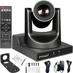 PTZ Camera 30X Optical Zoom, HDMI, 3G-SDI, USB, IP Streaming, Auto Tracking PTZ Camera for Church