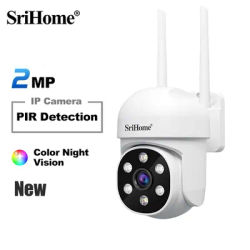 Srihome SH061 Wireless Monitoring Camera PTZ AI 1080P Home Security Camera Night Vision Human