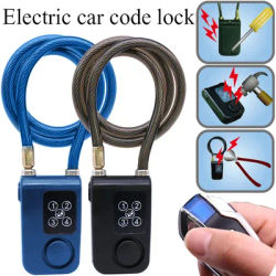 Bluetooth Bike Motorcycle Lock Alarm Anti-Theft Security Wireless Remote Control Alarm Lock System