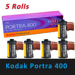 New 5Rolls 400 35mm Professional ISO 400 135 negative film C41 PROCESS MVP CAMERA (Expiration Date: